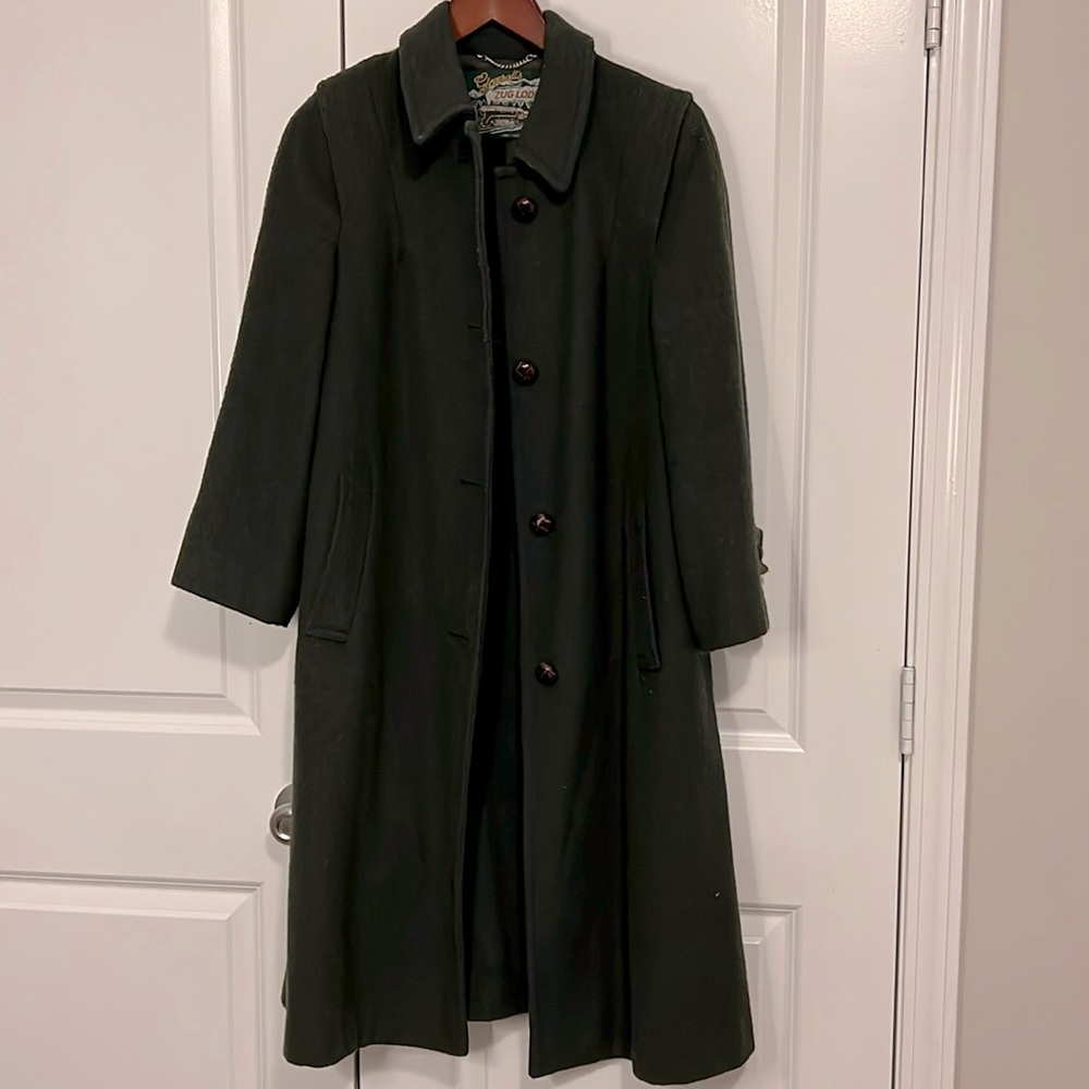 Wood blend coat